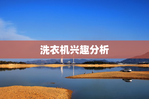 洗衣机兴趣分析