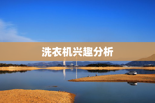 洗衣机兴趣分析