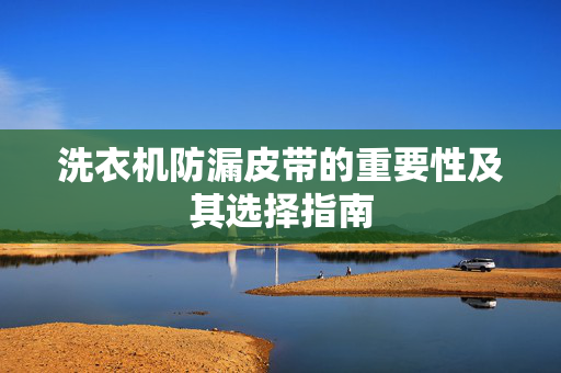 洗衣机防漏皮带的重要性及其选择指南