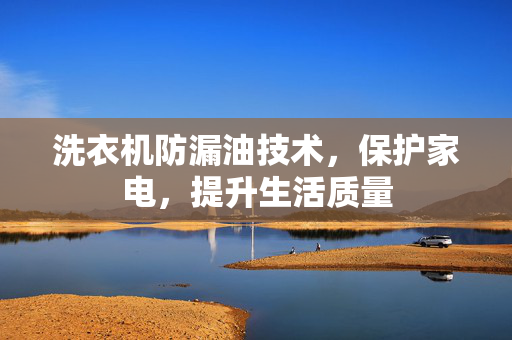 洗衣机防漏油技术，保护家电，提升生活质量