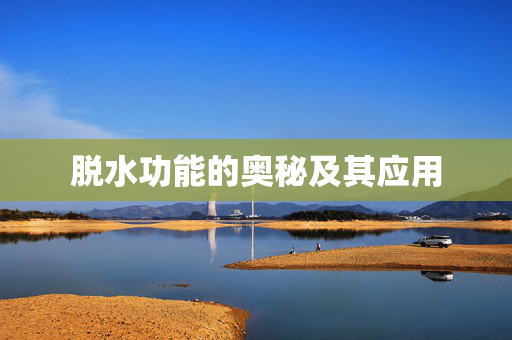 脱水功能的奥秘及其应用