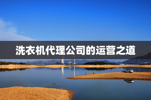洗衣机代理公司的运营之道