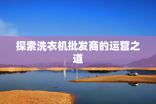 探索洗衣机批发商的运营之道