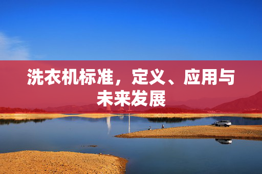 洗衣机标准，定义、应用与未来发展