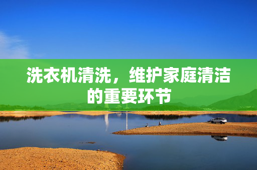洗衣机清洗，维护家庭清洁的重要环节